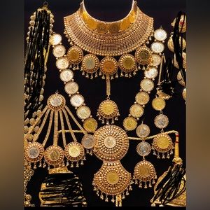 Gold plated jewelry made on order